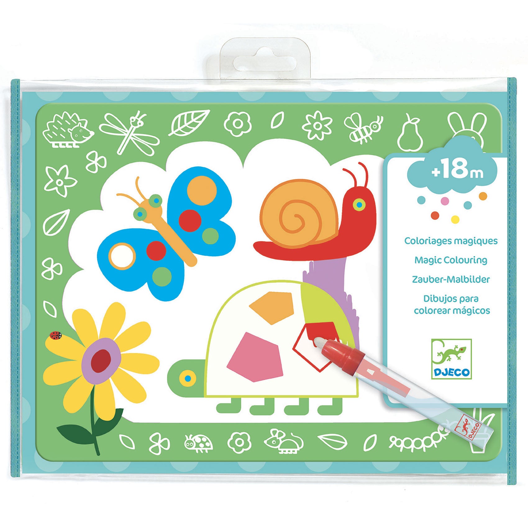 Djeco Coloriage magique Gribouille magique Jouets Djeco