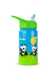 Ecovessel Gourde à paille isolée 12 oz Alimentation Ecovessel Panda  