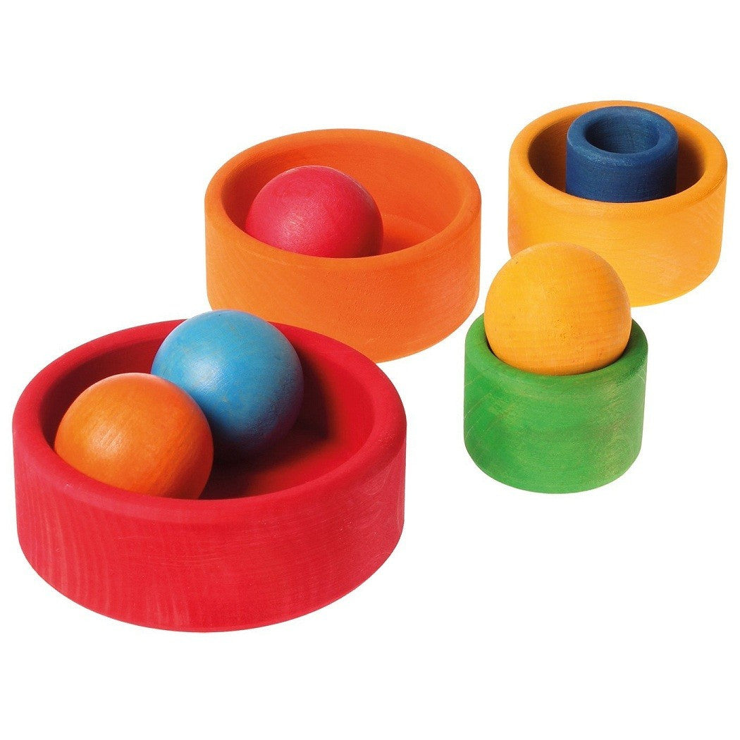 Grimm's Bols Multicolores Jouets Grimm's Spiel & Holz Design   