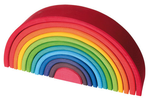 Grimm's Arc-en-ciel multicolore 12 morceaux Jouets Grimm's Spiel & Holz Design Original  