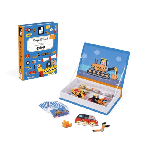 Janod Magnéti'book Jouets Janod Bolides  