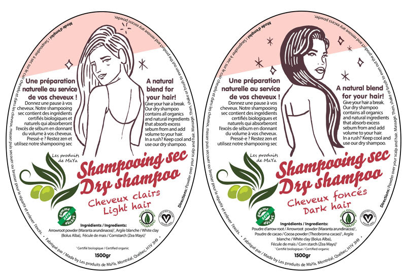 VRAC Les produits de Maya Shampoing sec Vrac Les Produits de Maya   