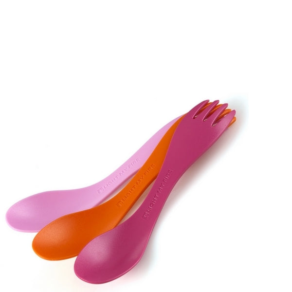 Light My Fire Cuillère Fourchette Alimentation Light My Fire Rose-Fuschia-Orange  