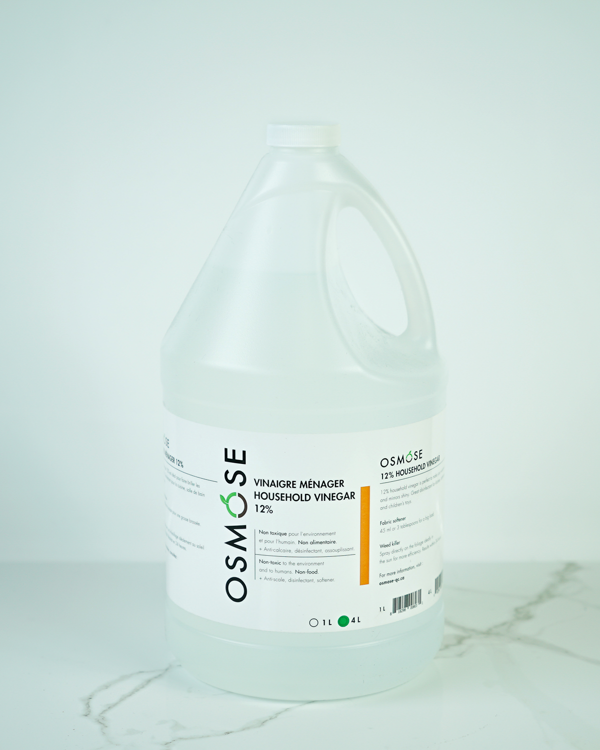 Osmose Vinaigre ménager 12% Maison Osmose 4L  