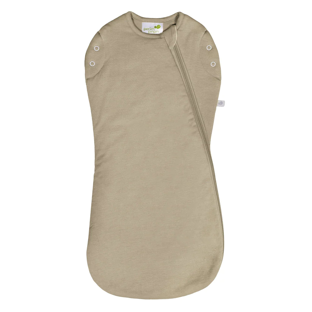 Perlimpinpin Dormeuse sac de nuit Nouveau-né 0-2 mois en bambou 1.0 Tog Dodo Perlimpinpin Taupe