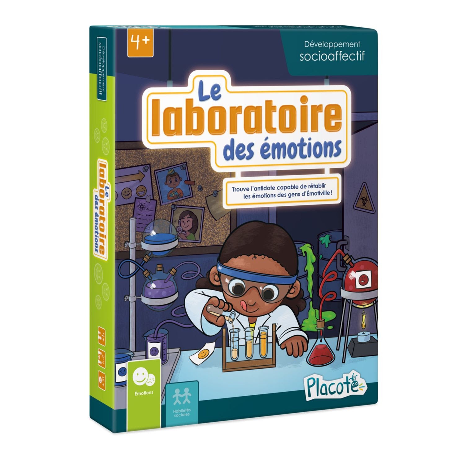 Placote Le laboratoire des émotions Jouets Placote : Jeux de langage   