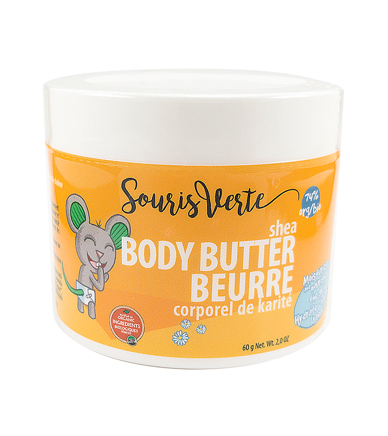 Souris Verte Beurre Corporel hydratant de Karité Soins corporels Souris Verte   