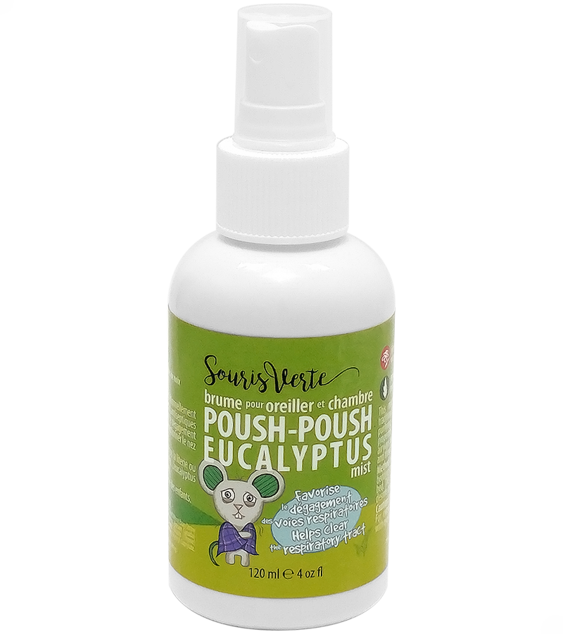 Souris Verte Vaporisateur Poush Poush Brume à l'eucalyptus Soins corporels Souris Verte   
